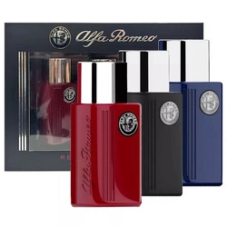 SET ALFA ROMEO Blue EDT Spray 40ml + Black EDT Spray 40ml + Red EDT Spray 40ml