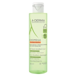 A-DERMA Exomega Control Żel Oczyszczający 200ml