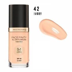 MAX FACTOR FACEFINITY 3w1 Podkład 42 Ivory 30ml