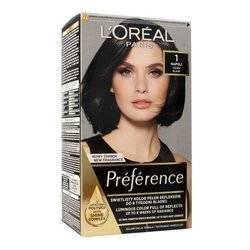 L'OREAL Preference Farba Do Włosów 1 Napoli Czerń