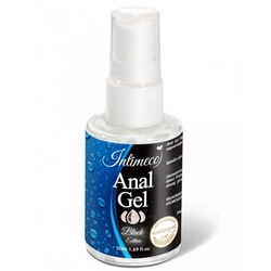 INTIMECO Anal Gel Black Edition Nawilżający Żel Analny O Właściwościach Poślizgowych Z Atomizerem 50ml