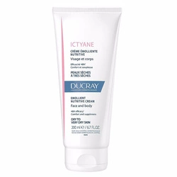 DUCRAY Ictyane Emollient Odżywczy Krem Do Twarzy 200ml