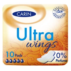 CARIN Ultra Wings Podpaski Higieniczne 10szt