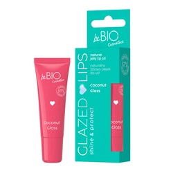 BE BIO Glazed Lips Coconut Gloss Naturalny Olejek Do Ust 10ml