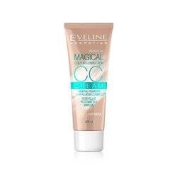 EVELINE Magical Colour Correction CC Cream SPF15 Multifunkcyjny Podkład 50 Light Beige 30ml