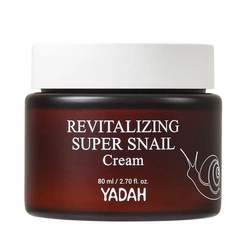 YADAH Revitalizing Super Snail Cream Krem Do Twarzy Ze Śluzem Ślimaka 80ml