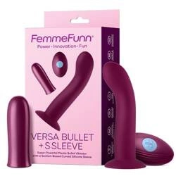 FEMMEFUNN Versa Bullet With S Sleeve Wibrator Z Nakładką Fuchsia