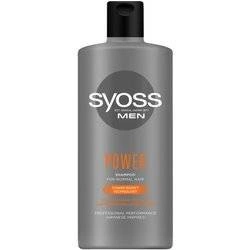 SYOSS Men Power Shampoo Szampon Dla Mężczyzn Do Włosów Normalnych 440ml