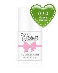 ELISIUM UV Gel Polish Lakier Hybrydowy Do Paznokci 030 Green Cactus 8ml