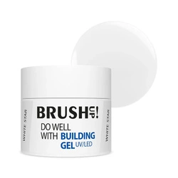 BRUSHUP Do Well With Building Żel Budujący Do Paznokci White Star 12g