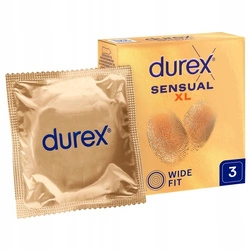 DUREX Sensual Cienkie Prezerwatywy XL 3szt.