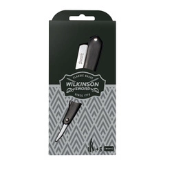 WILKINSON SET Sword Classic Premium Brzytwa Do Golenia + Wymienne Ostrza Do Brzytwy 5szt