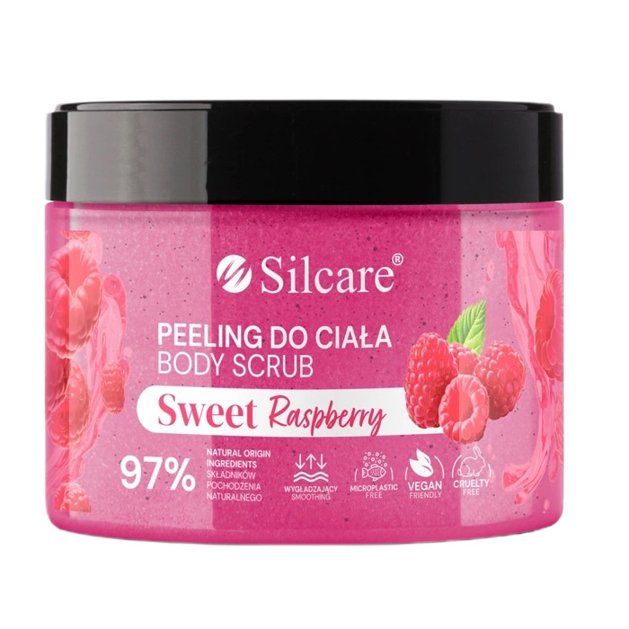 SILCARE Peeling Do Ciała Sweet Raspberry