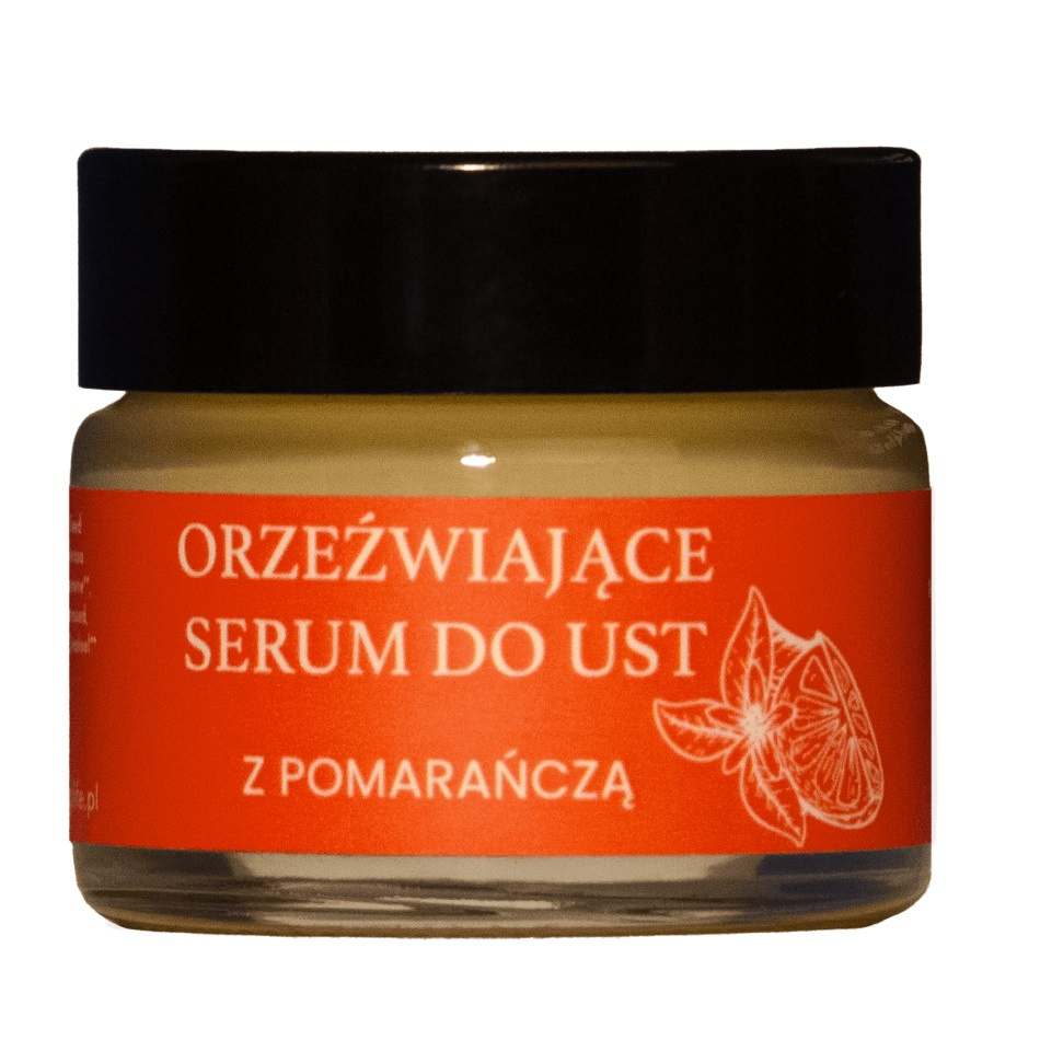 Serum do ust pomarańczowe