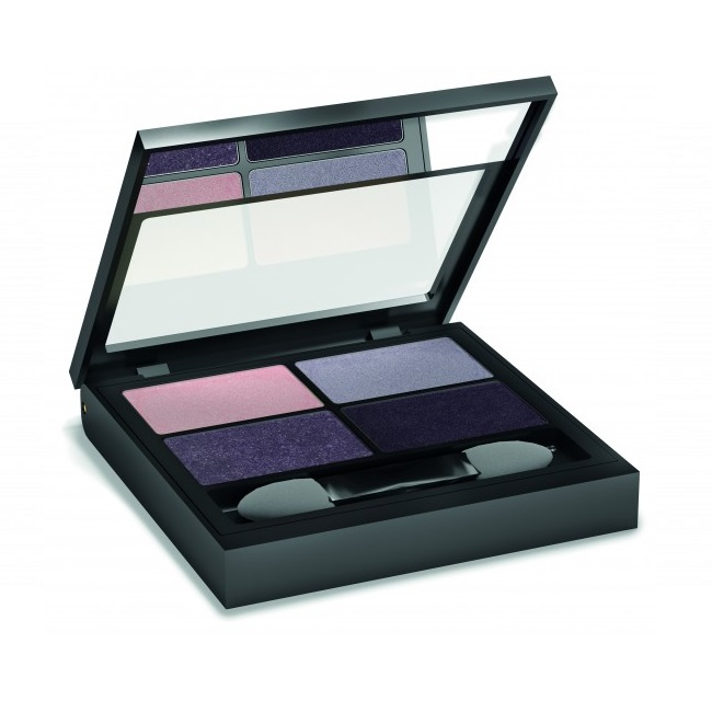 DELIA Color Master Quattro Ombre Eyeshadow Palette Paleta 4 Cieni Do Powiek 402