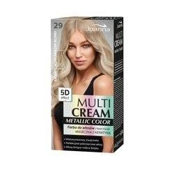 JOANNA Multi Cream Metallic Color 5D Effect Farba Do Włosów 29 Bardzo Jasny Śnieżny Blond