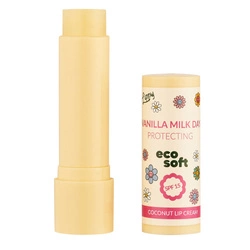 ECOSOFT Lippy Day Kokosowy Krem Do Ust Vanilla Milk 4,8g