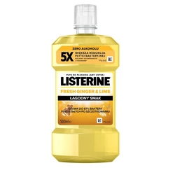 LISTERINE Mouthwash Płyn Do Płukania Jamy Ustnej Ginger &amp; Lime 500ml