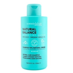 SOMNIS&amp;HAIR Natural Balance 94% Natural Hair Shampoo Naturalny Szampon Do Włosów 250ml