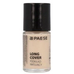 PAESE Podkład Long Cover Matujący 02m Jasny Beż 30ml