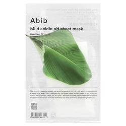 ABIB Mild Acidic PH Sheet Mask Heartleaf Fit Maska W Płachcie Do Twarzy 30ml