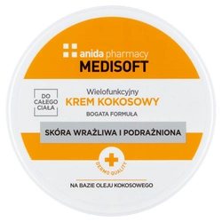 ANIDA Medisoft Wielofunkcyjny Krem Kokosowy Do Skóry Wrażliwej I Podrażnionej 125ml