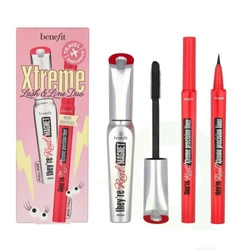 BENEFIT SET Xtreme Real Magnet Mascara Tusz Do Rzęs 9ml +  Real Xtreme Precision Liner Eyeliner Extra Black 0,35ml