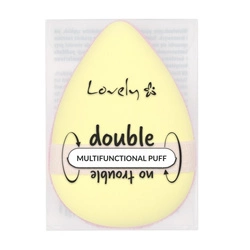 LOVELY Double No Trouble Multifunctional Puff Gąbeczka Do Makijażu