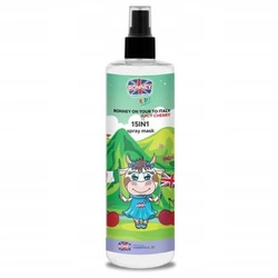 RONNEY Kids On Tour To Italy 15in1 Spray Mask Maska W Sprayu Do Włosów Splątanych I Suchych Dla Dzieci Soczysta Wiśnia 285ml