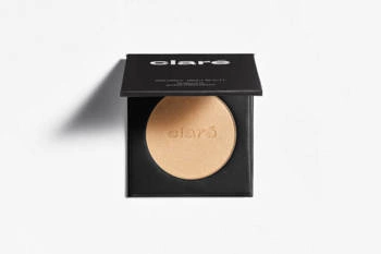 Clare Makeup Prasowany Jedwabisty Puder Rozświetlający Honey Light 37