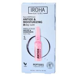 IROHA NATURE Peptides Antiox Face Ampoule Antyoksydacyjno-nawilżające Ampułki Do Twarzy Z Peptydami 5x1,5ml