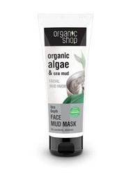 ORGANIC SHOP Organic Algae &amp; Sea Mud Facial Mud Mask Maska Błotna Do Twarzy Organiczne Algi &amp; Błoto Morskie 75ml