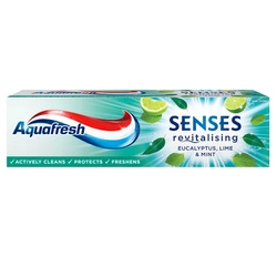 AQUAFRESH Senses Revitalising Pasta Do Zębów Eucalyptus 75ml