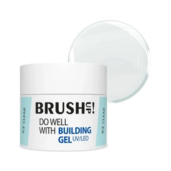 BRUSHUP Do Well With Building Żel Budujący Do Paznokci Ice Clear 12g